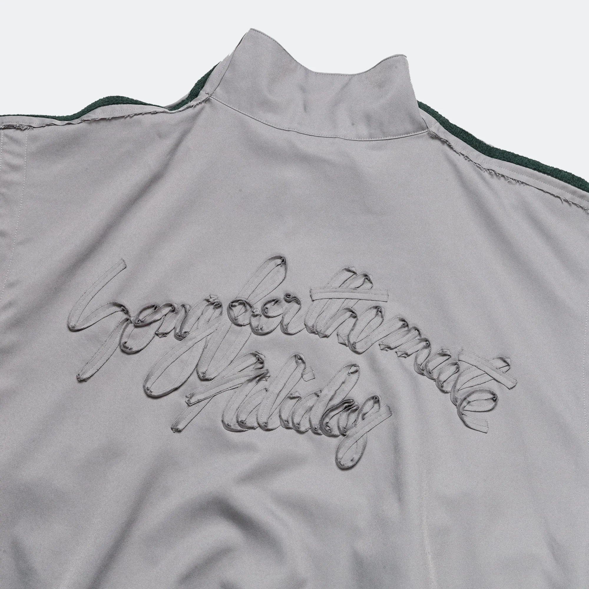 Adi004 Track Jacket x SFTM - Grey/Core Green