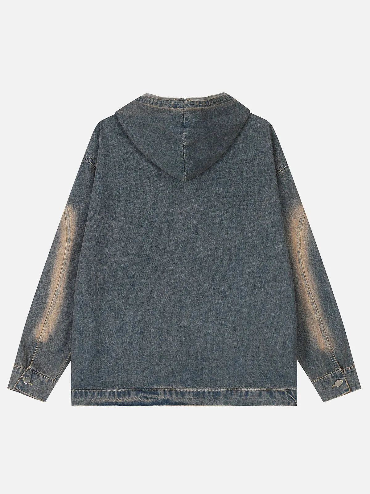 Aelfric Eden Washed Vintage Denim Hoodie