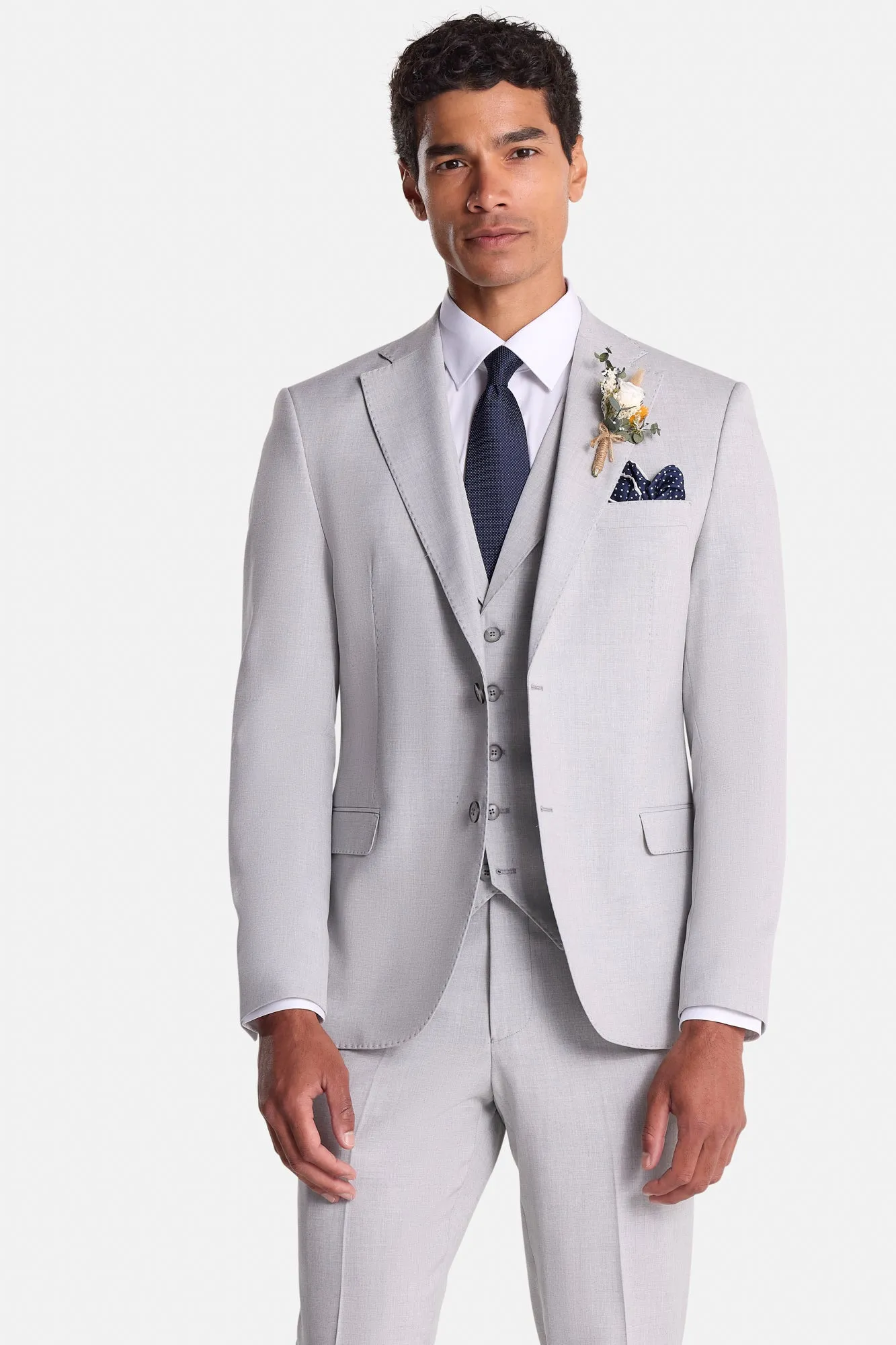 Albert Silver 3PC (*3x3PC incl. Shirt & Tie €999)