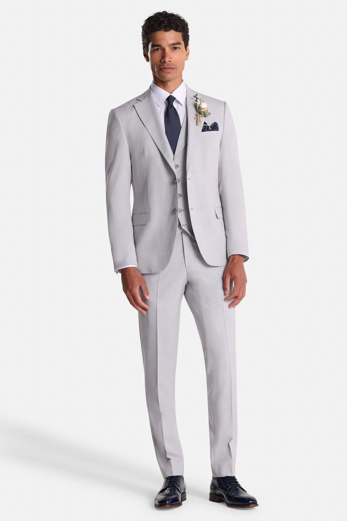 Albert Silver 3PC (*3x3PC incl. Shirt & Tie €999)