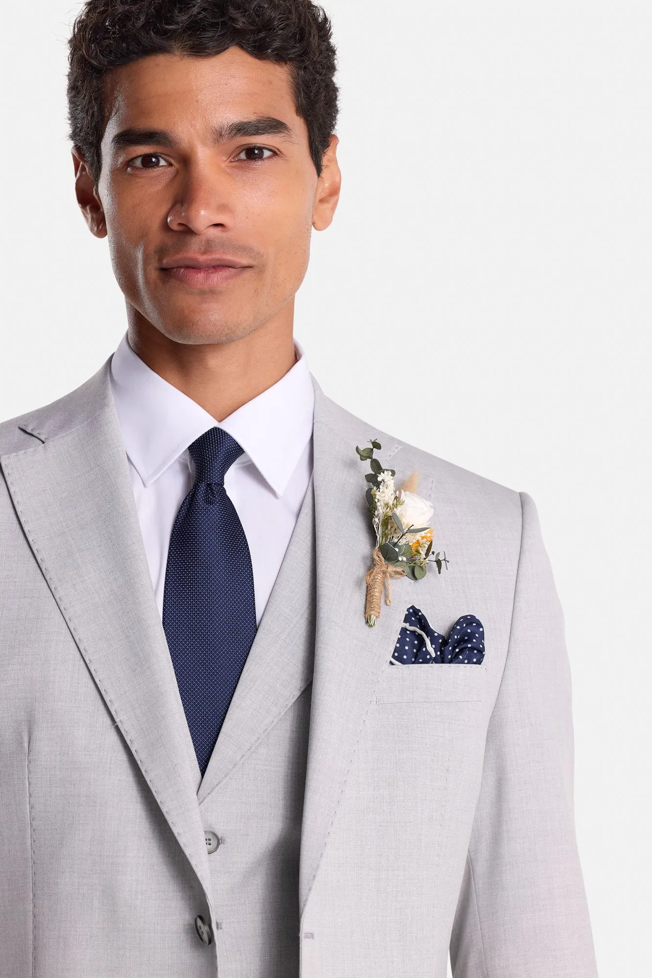 Albert Silver 3PC (*3x3PC incl. Shirt & Tie €999)