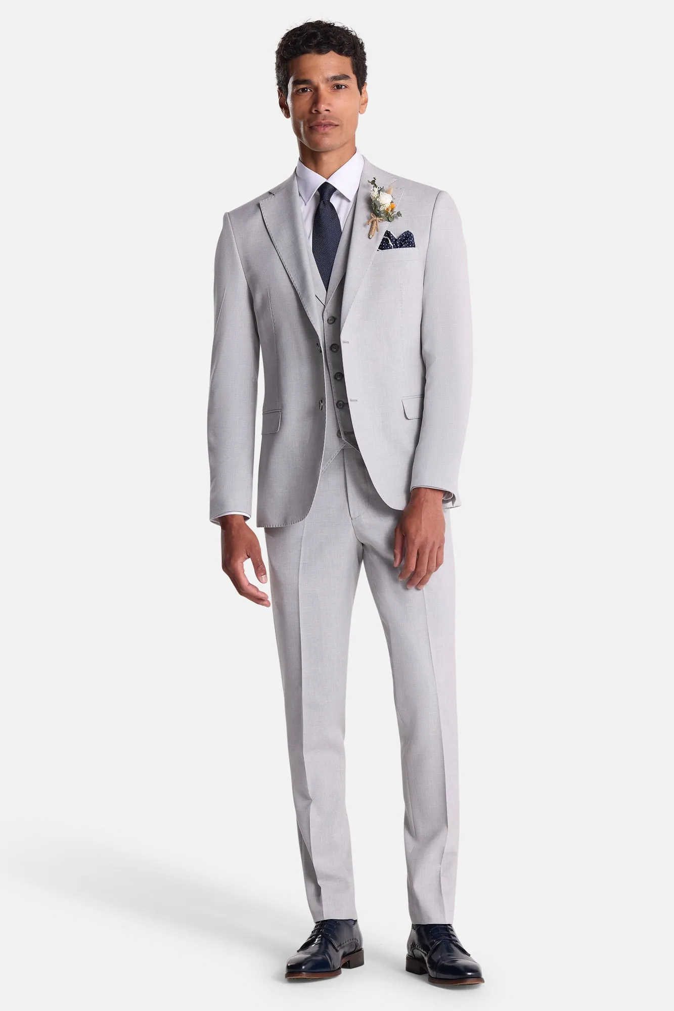 Albert Silver 3PC (*3x3PC incl. Shirt & Tie €999)
