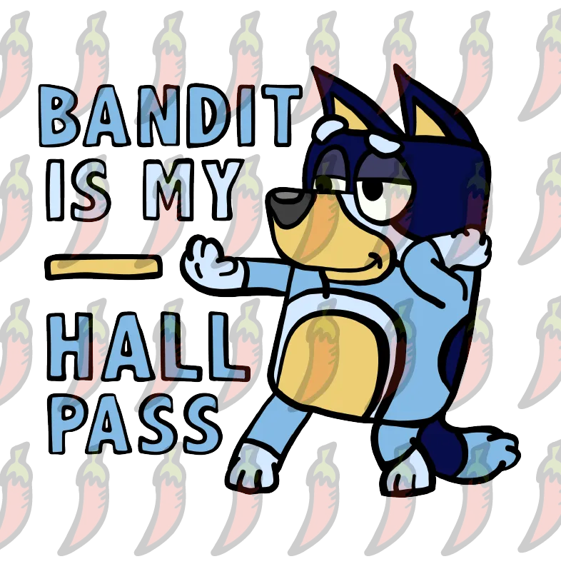 Bandit Hall Pass 🦴 - Unisex Hoodie