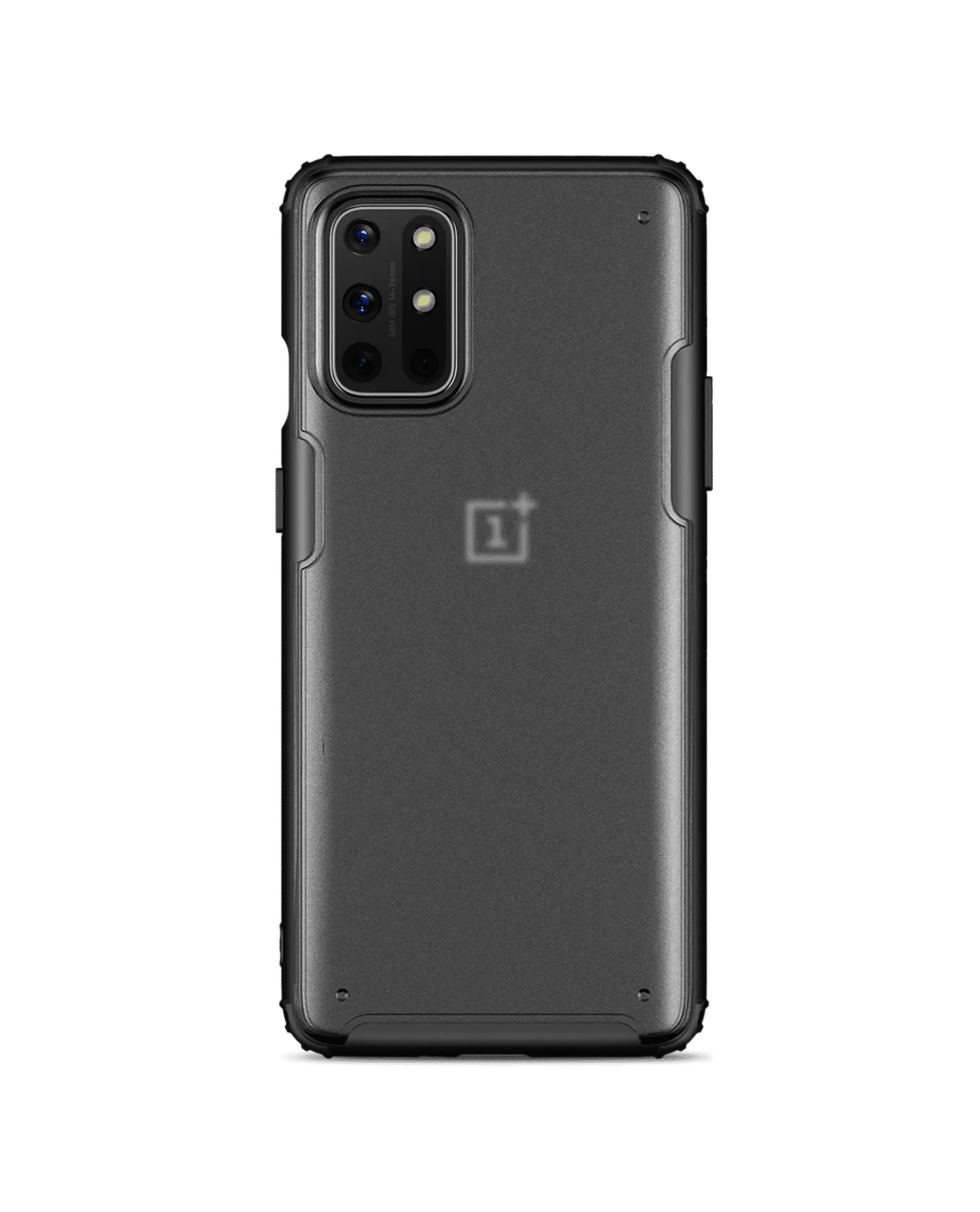 Black Frosted Clear Case Cover For OnePlus 8T