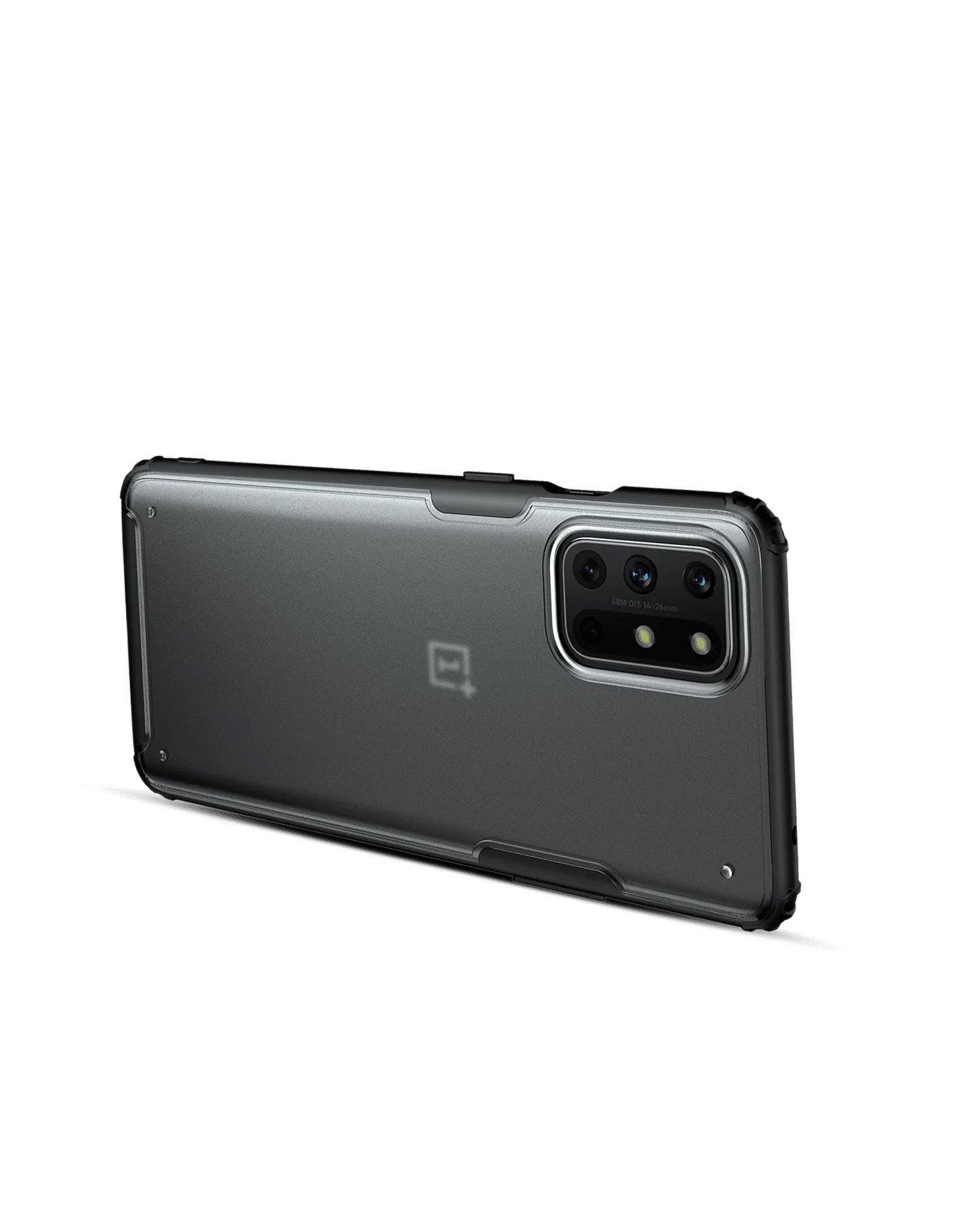 Black Frosted Clear Case Cover For OnePlus 8T