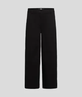 CHINO CULOTTE PANTS