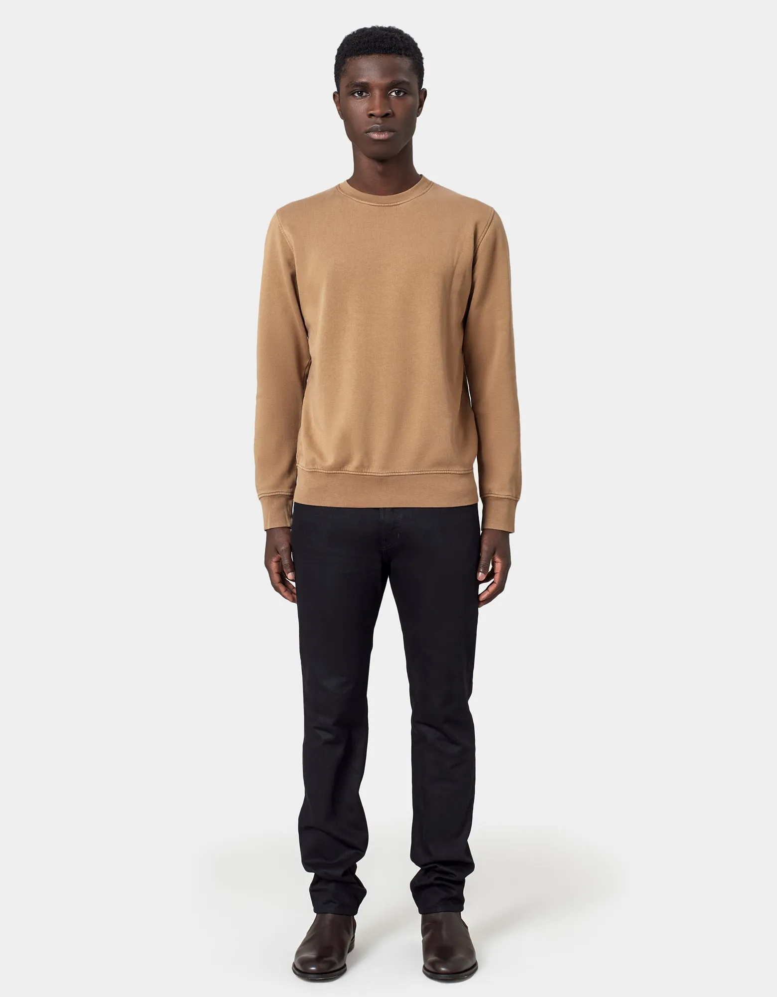 Classic Organic Crew - Faded Grey