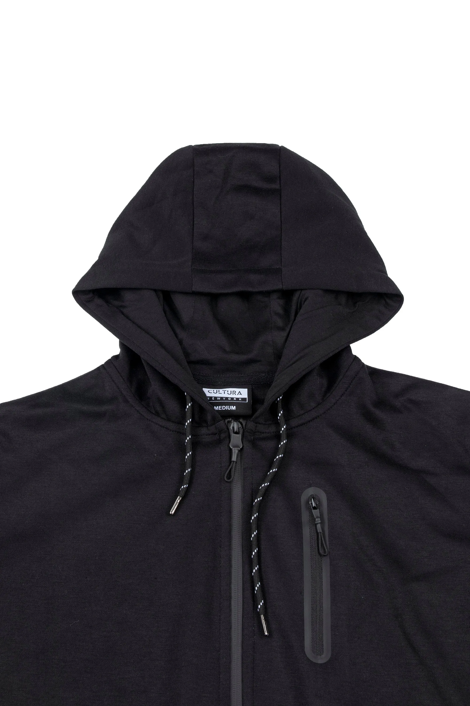 Cultura Men's Athletic Hoodie Zipper Full Zip Hooded Track Fleece Sport Jacket