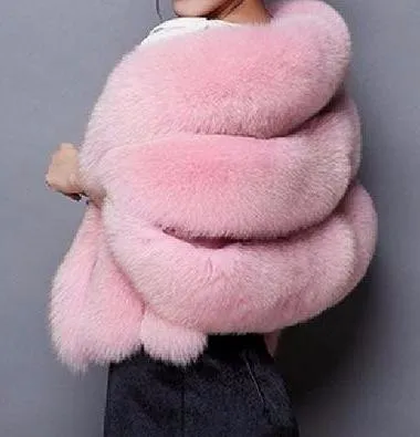 Faux Fox Shawl Wrap (more colors)