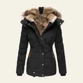 GSTAAD FAUX FUR COAT