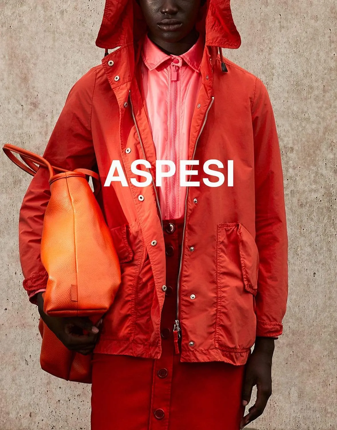 Hooded Parka Caponata - Vermilion