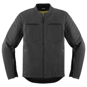 Icon Axys Leather Jacket Black