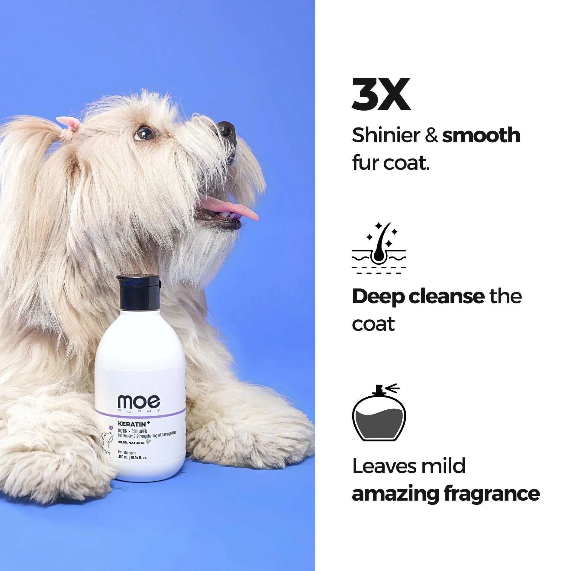 Keratin  Hairfall Shampoo for Dogs & Cats
