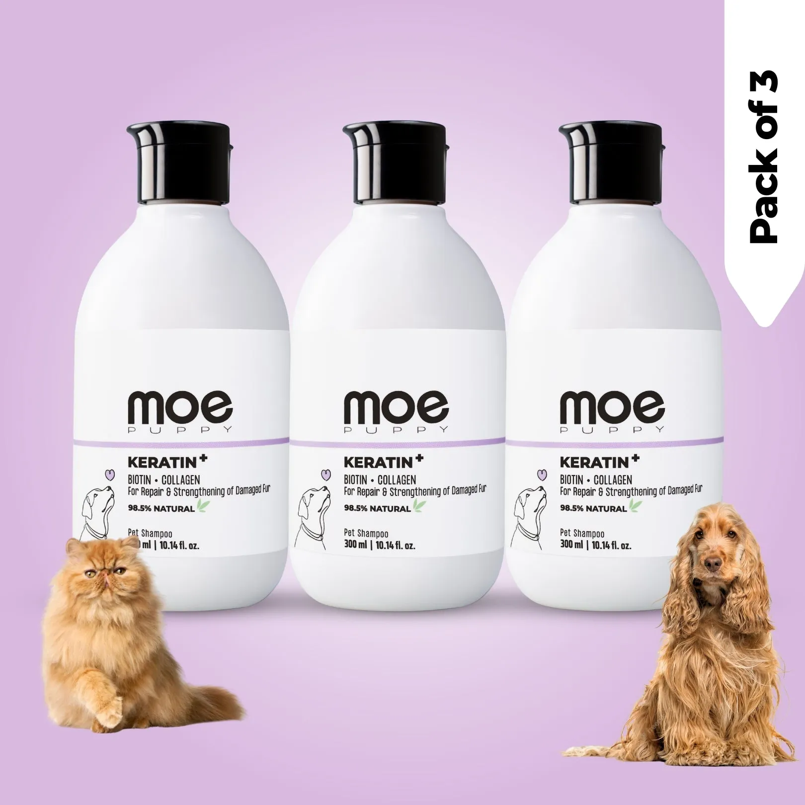 Keratin  Hairfall Shampoo for Dogs & Cats