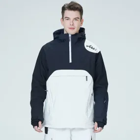 Matching Couple Anorak Snow Jacket Outdoor Half-zip Anorak Jacket
