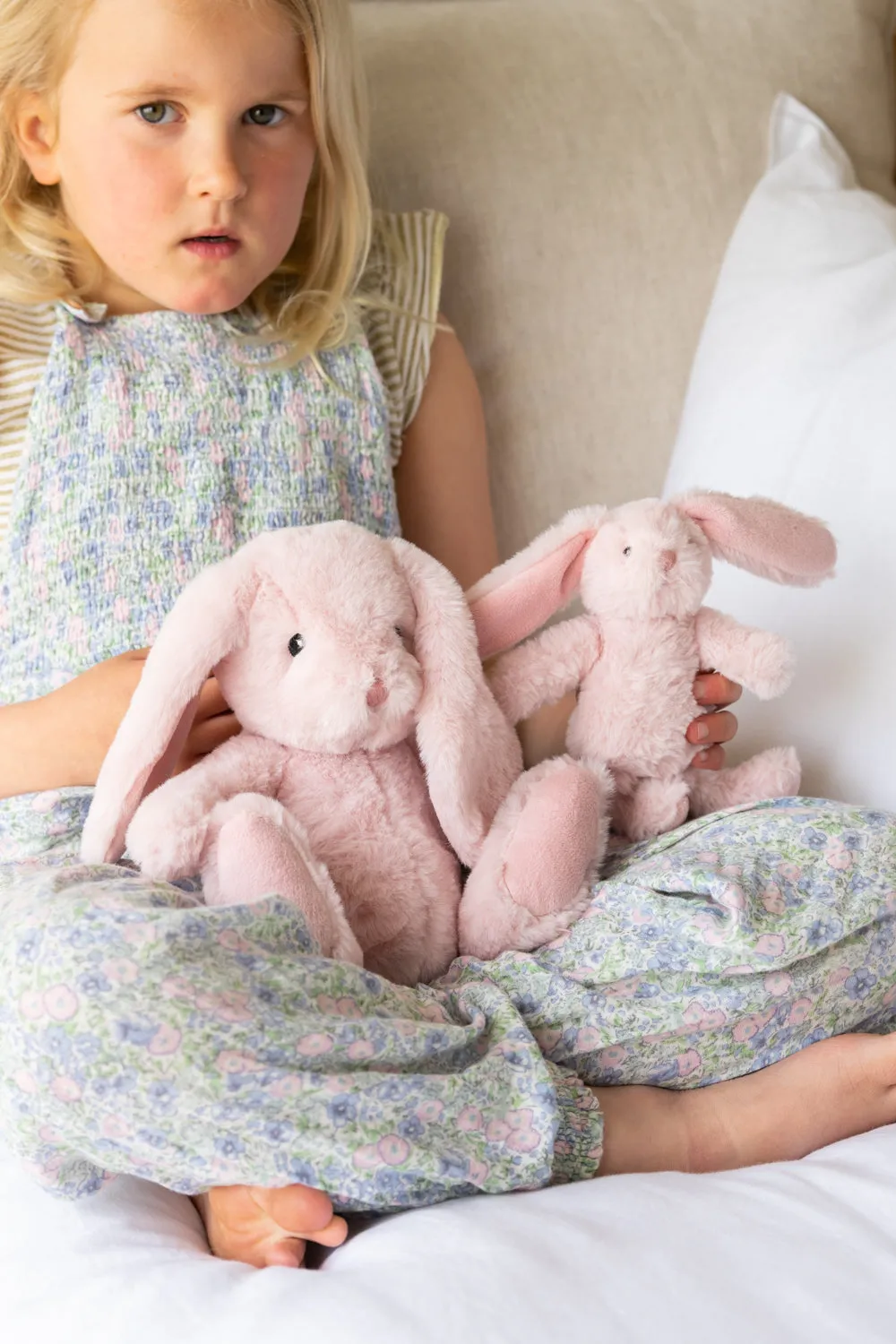 Pixie the Bunny Pink Rattle