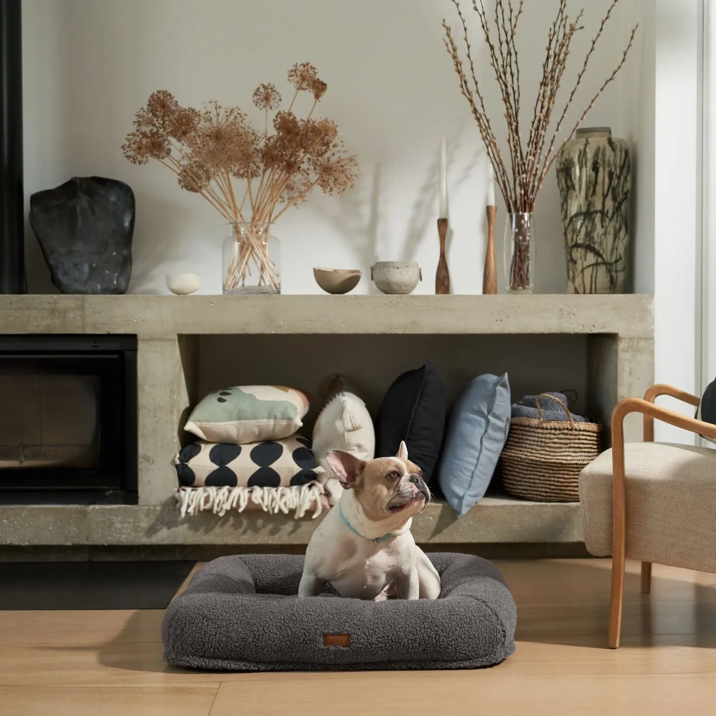 PupPillow Fleece Dog Bed