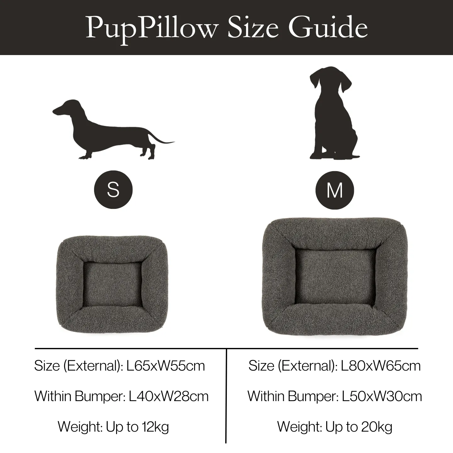 PupPillow Fleece Dog Bed