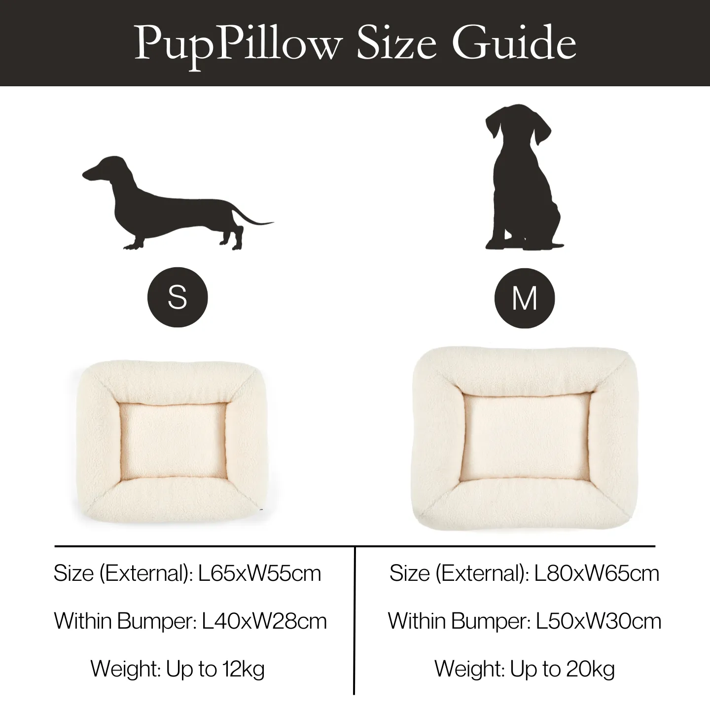 PupPillow Fleece Dog Bed