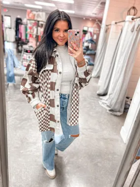 Queen of Checkers Shacket