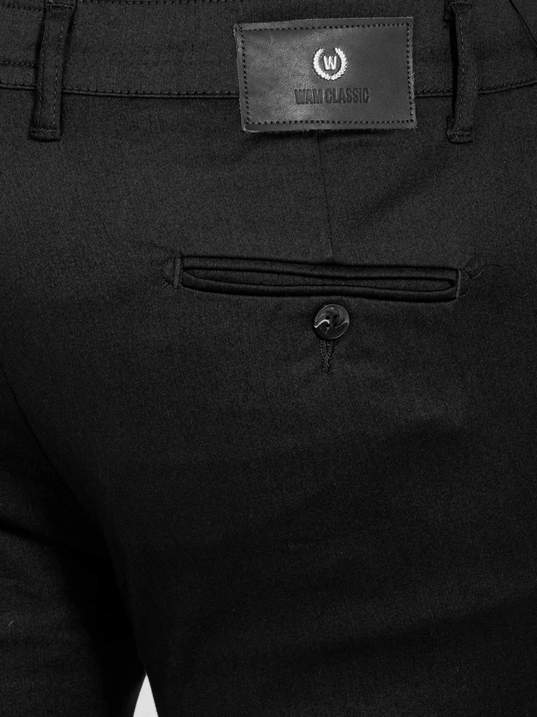 Scarlet Slim Fit Black Chino
