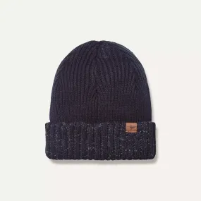 Sealskinz Bacton Waterproof Cold Weather Roll Cuff Beanie Hat Navy