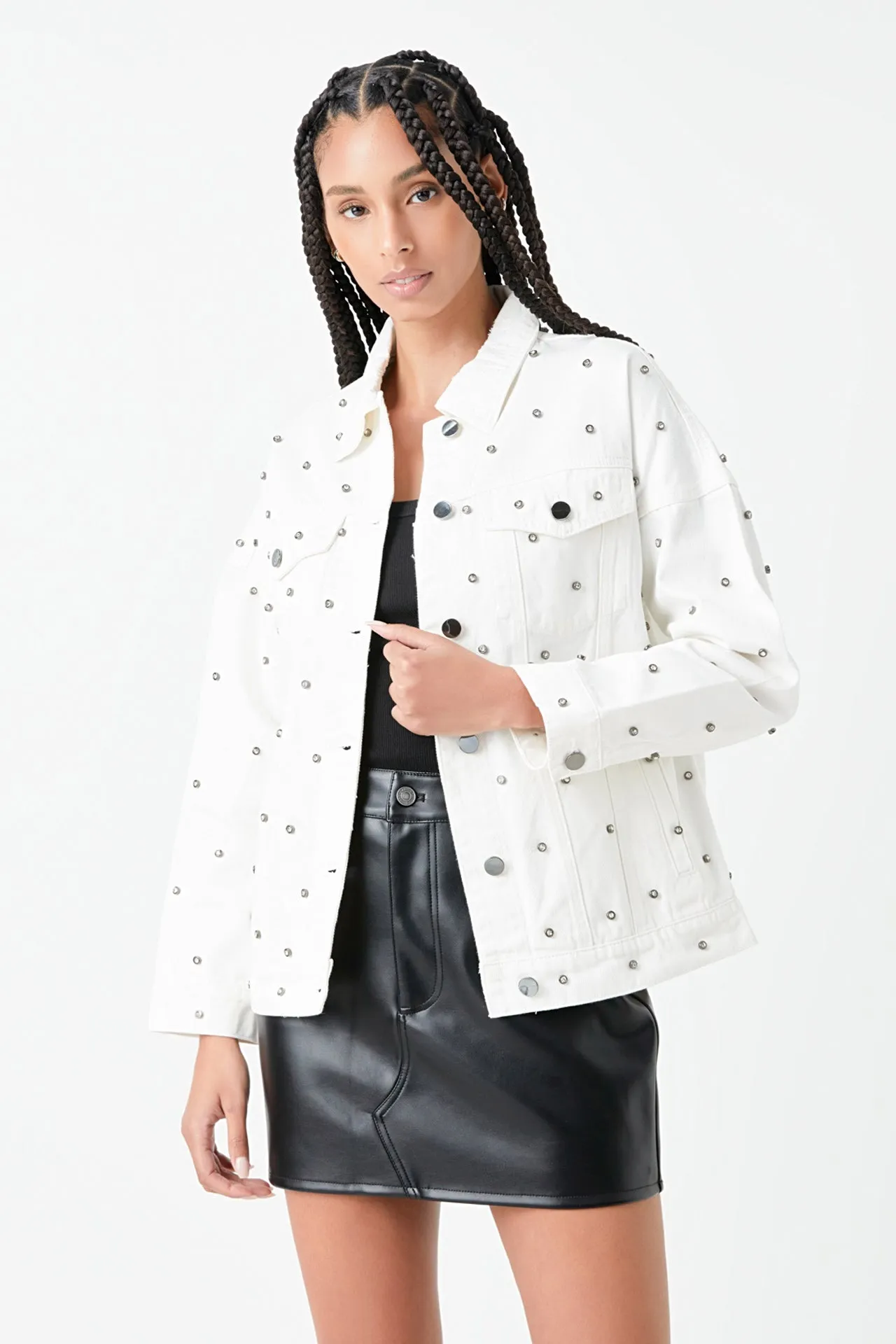 Studded Denim Jacket