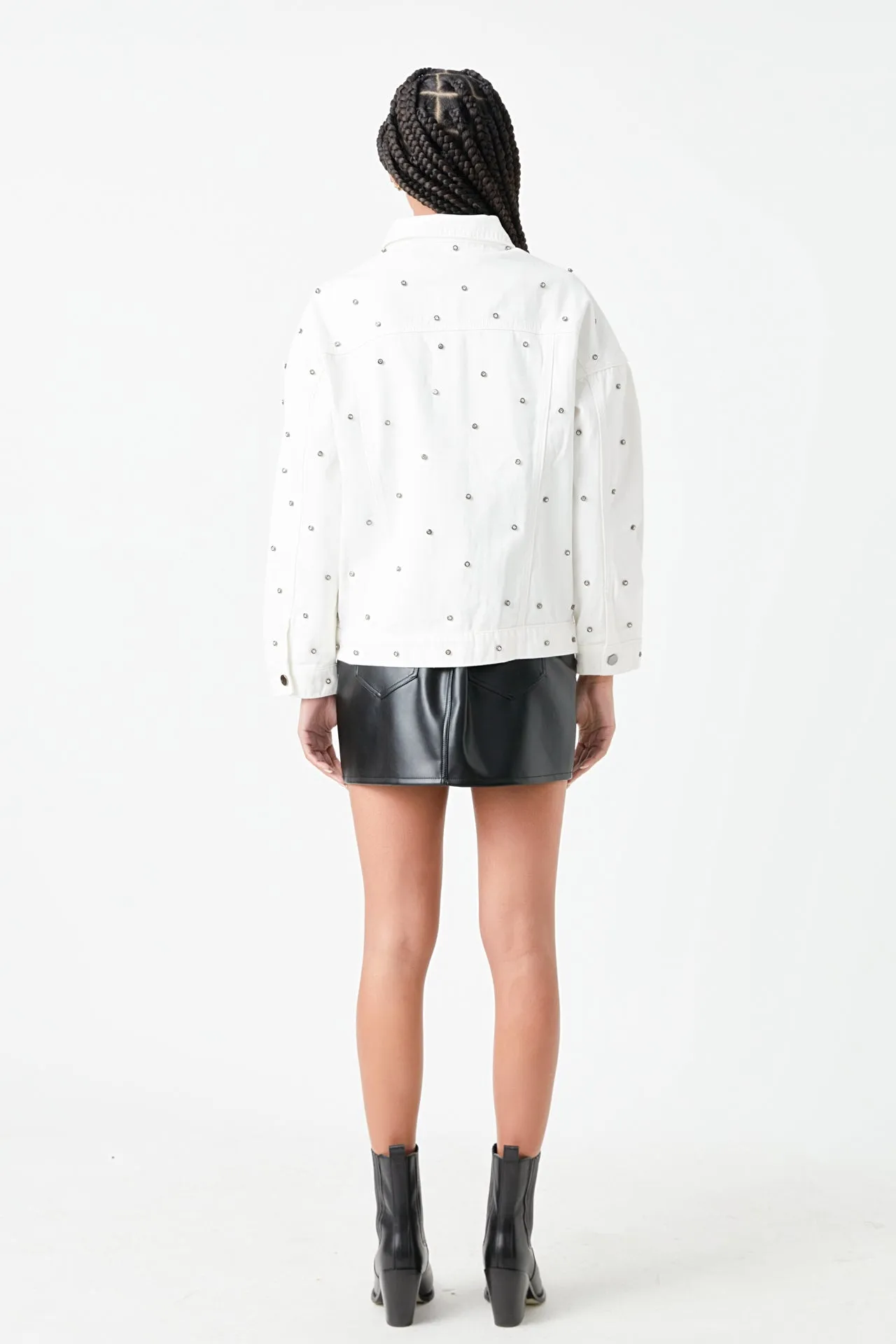 Studded Denim Jacket