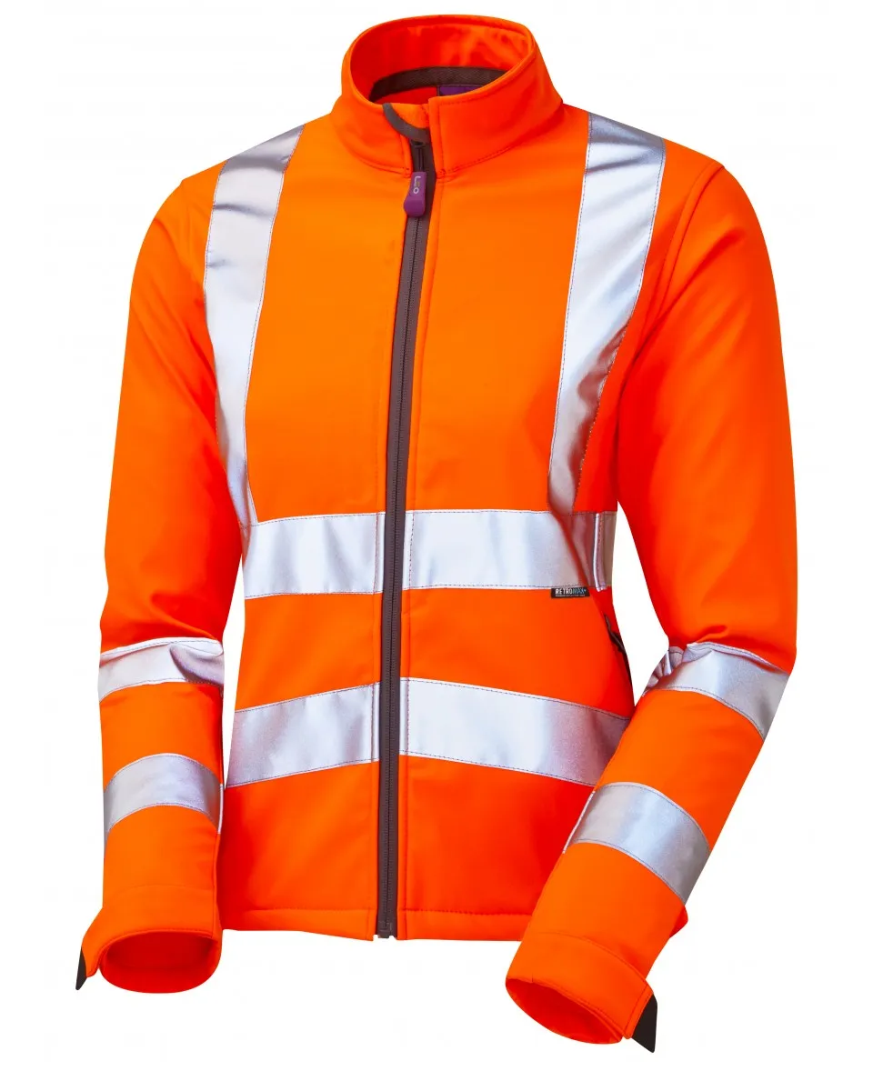TRU Hi Vis Womens Softshell Jacket w/ BNL Transpennine Upgrade Logos