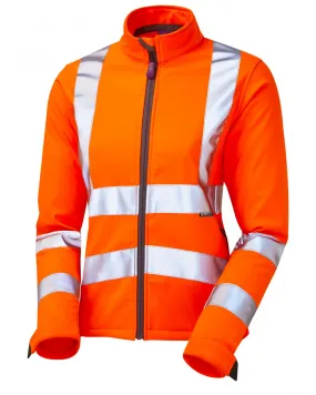 TRU Hi Vis Womens Softshell Jacket w/ BNL Transpennine Upgrade Logos