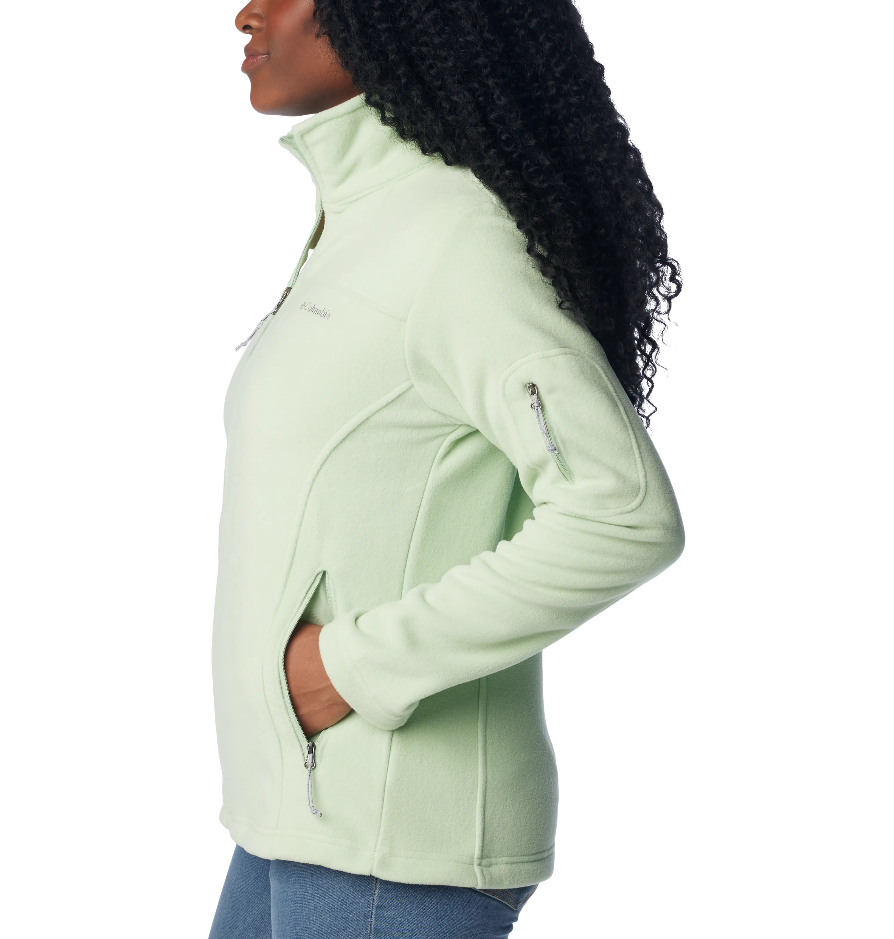 WOMEN'S FAST TREK II JACKET - SAGE LEAF