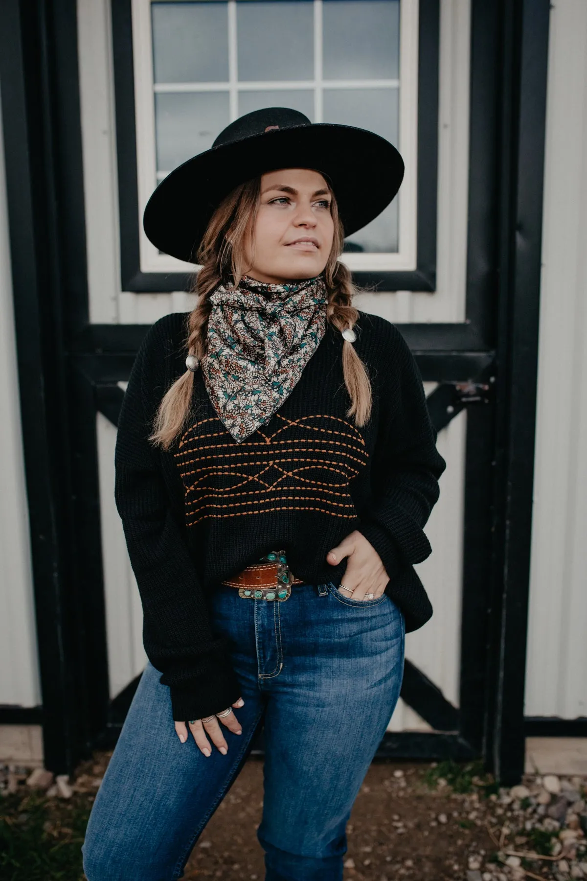'Yoakum' Bootstitch Knit Sweater (S/M to 2X/3X)