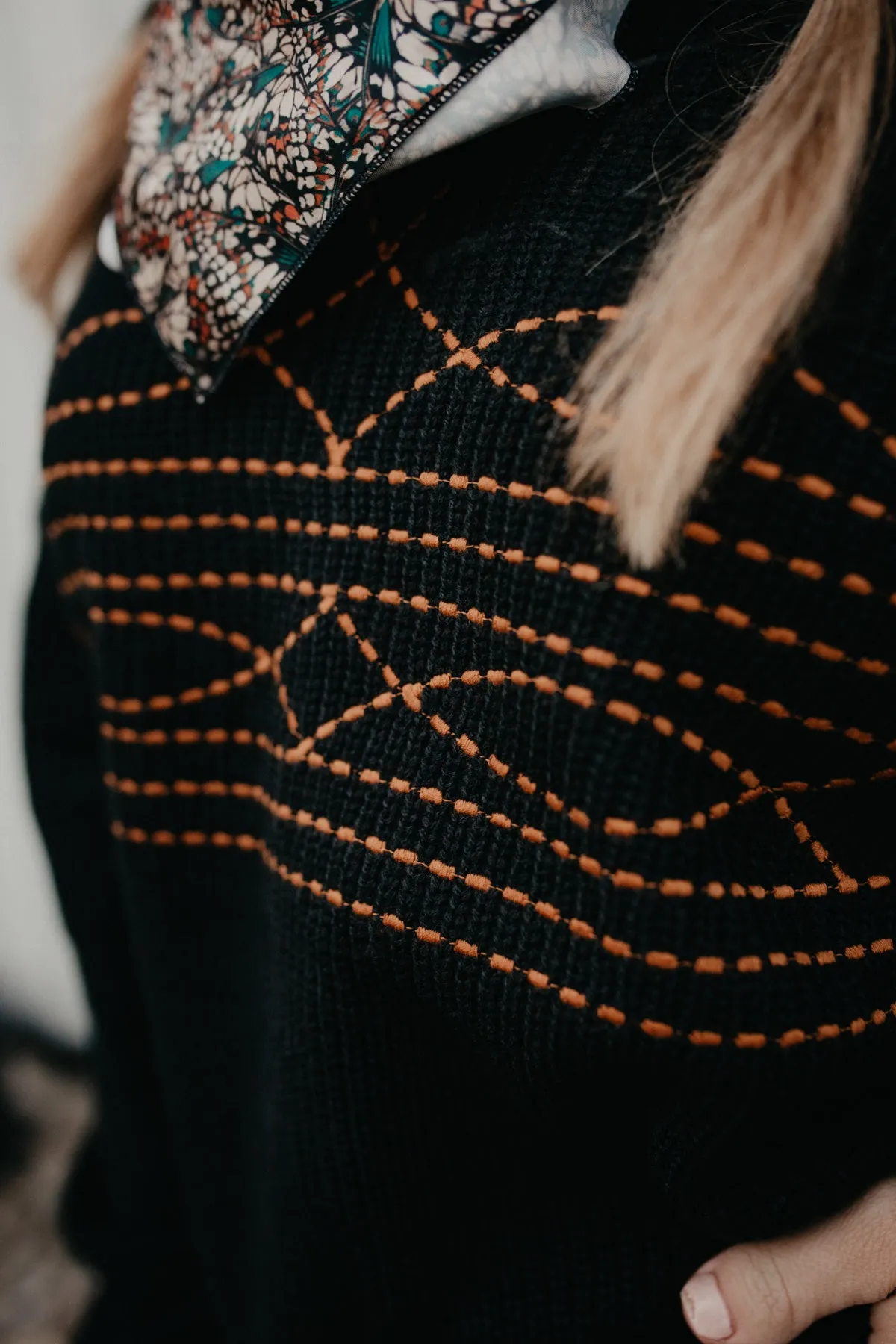 'Yoakum' Bootstitch Knit Sweater (S/M to 2X/3X)